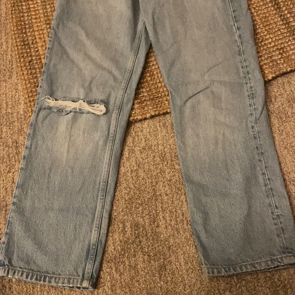 Reformation Cynthia High Rise Straight Cropped Jeans - Picture 11 of 12